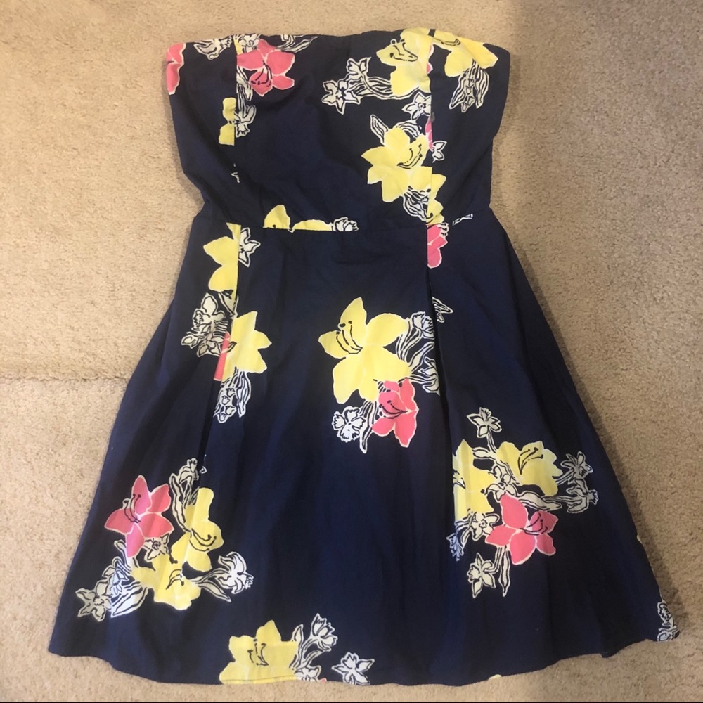 Lilly Pulitzer Strapless Dress - Sz 12